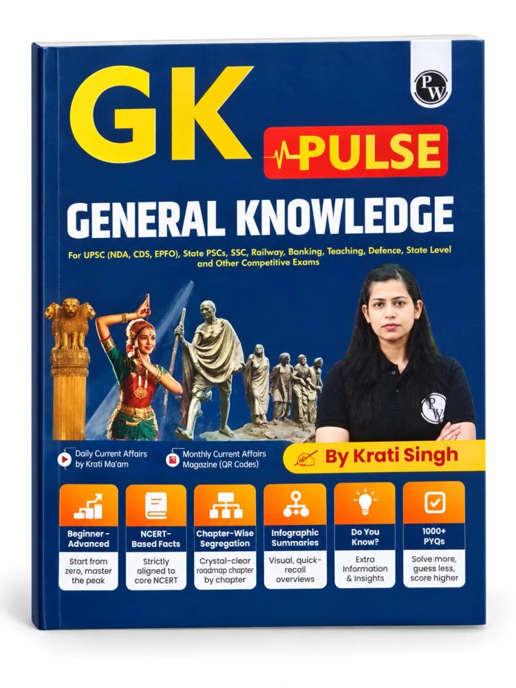 PW GK Pulse General Knowledge Book by Krati Singh