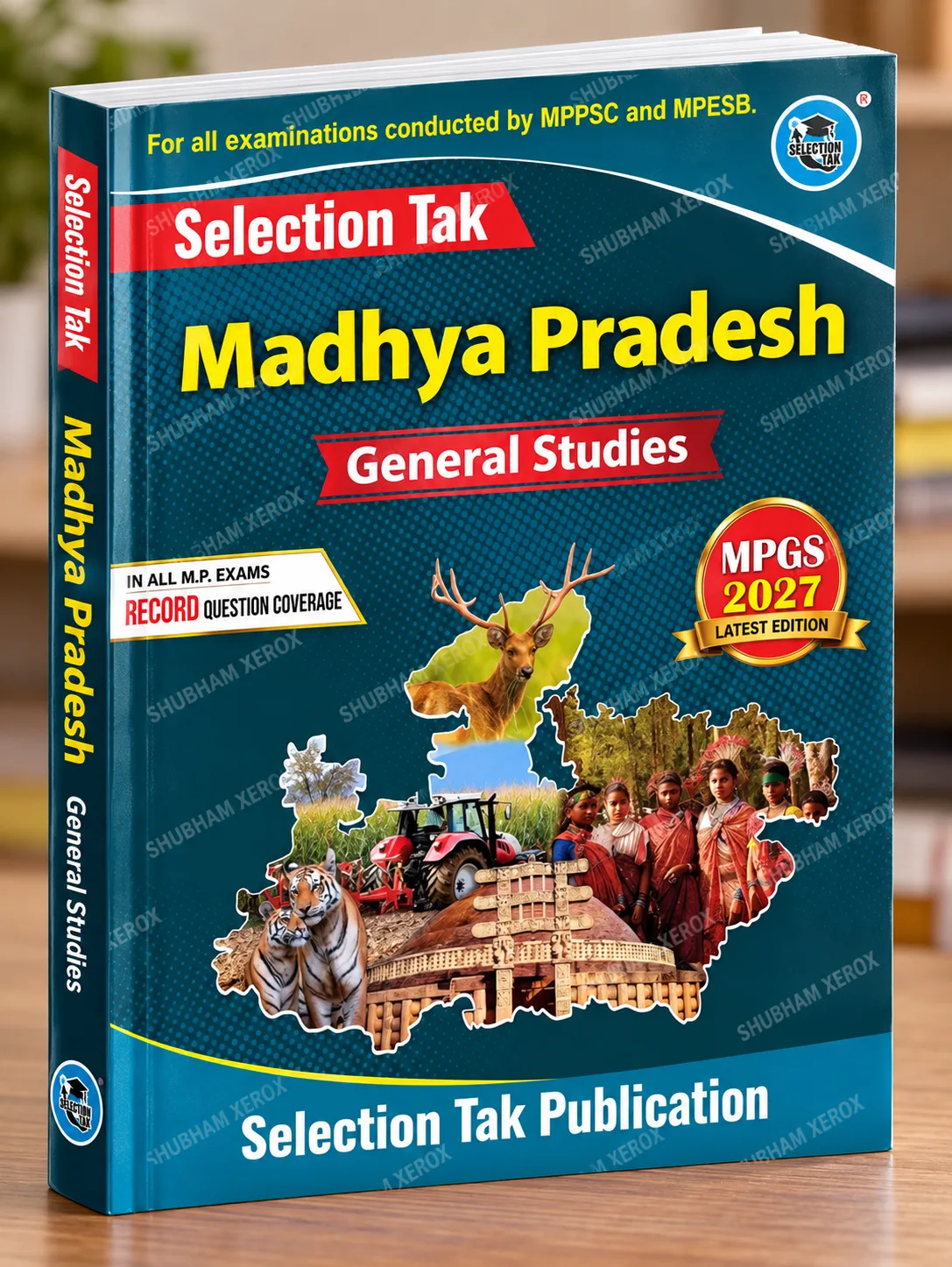 (PRE) Selection Tak MPGS 2027 General Studies for MPPSC & MPESB Exams - Madhya Pradesh GS Book Latest Edition by Selection Tak Publication