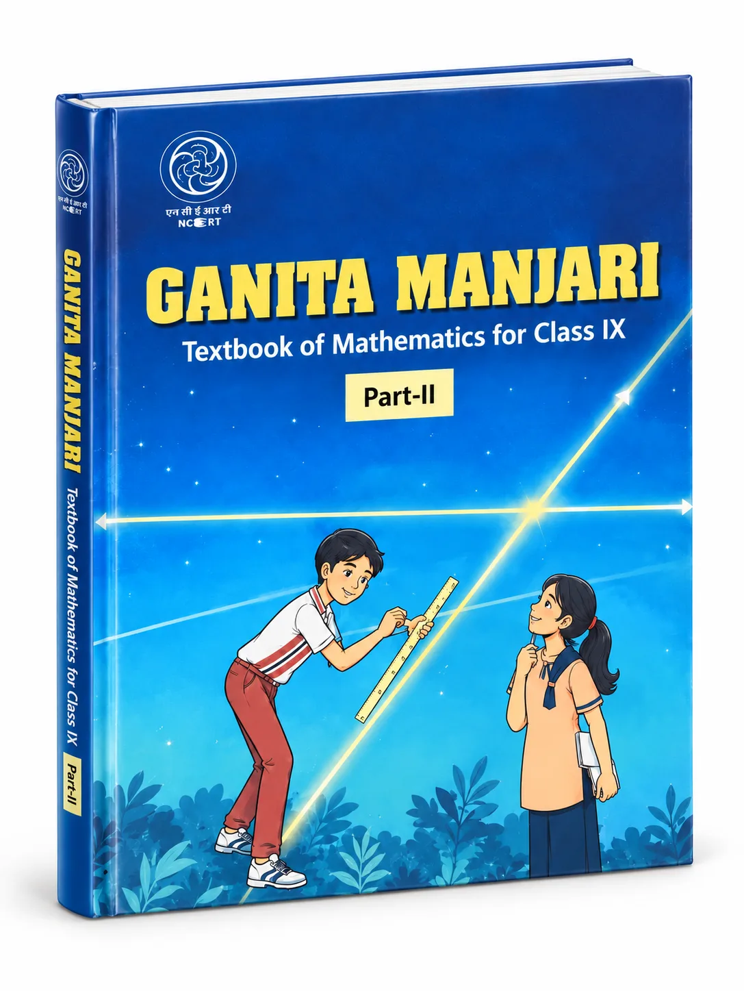 (Pre order) Ganita Manjari Textbook of Mathematics for  Class IX - Part-II | NCERT Mathematics  Textbook | Class 9 Maths Book